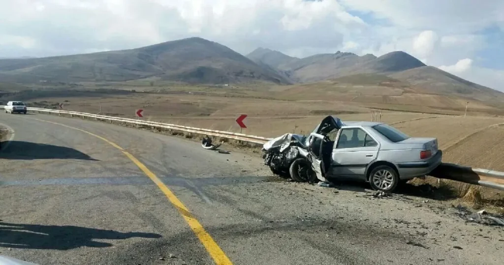 افزایش تصادفات جادهای