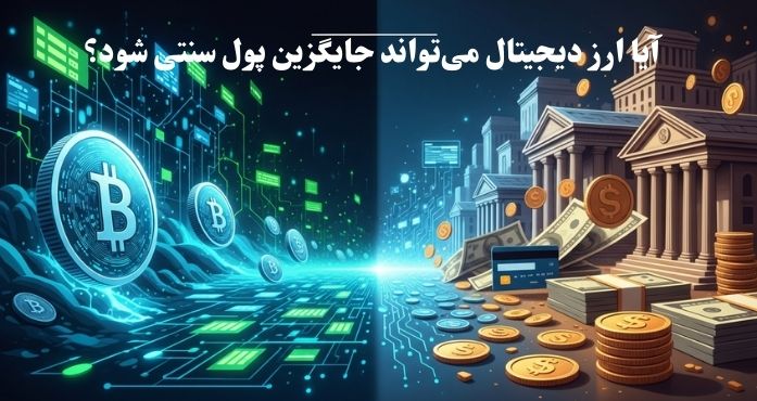 آیا ارز دیجیتال میتواند جایگزین پول سنتی شود؟