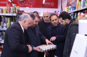 وزیر دادگستری به‌طور سرزده از مغازه‌های بازار تهران بازدید کرد