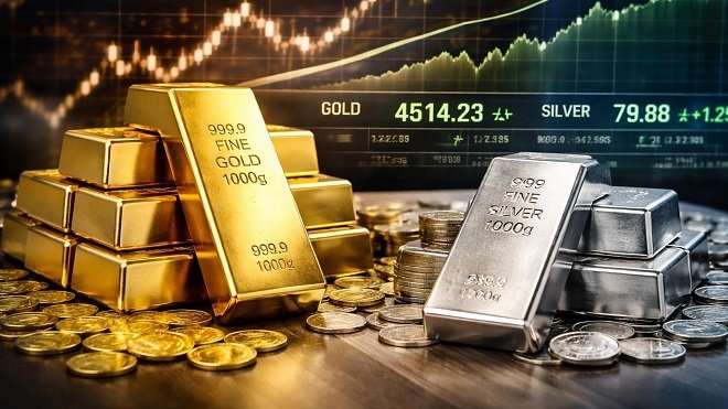 نوسانات قیمت طلا در بازارهای جهانی ادامه دارد
