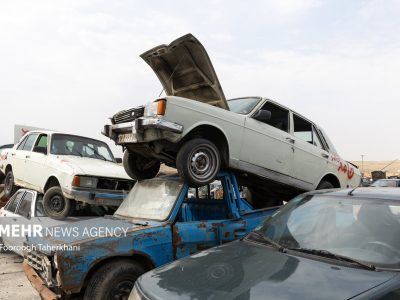 خروج ۶۸۰ هزار خودرو فرسوده از ناوگان همزمان با ۱.۹ میلیون خودرو در صف اسقاط