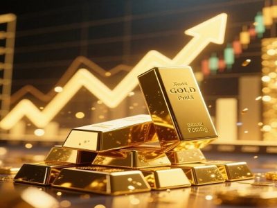 طلا به بالاترین سطح سه‌ماهه رسید؛ دلار در مسیر نزولی