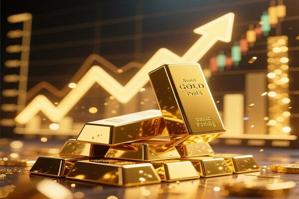طلا به بالاترین سطح سه‌ماهه رسید؛ دلار در مسیر نزولی